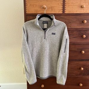 Patagonia 1/4 zip better sweater in women’s size medium